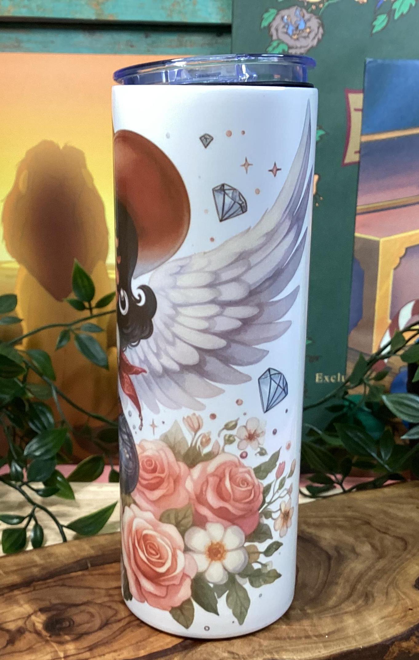 Betty Boop Cowgirl 20oz Tumbler: Adorable Angelic Design