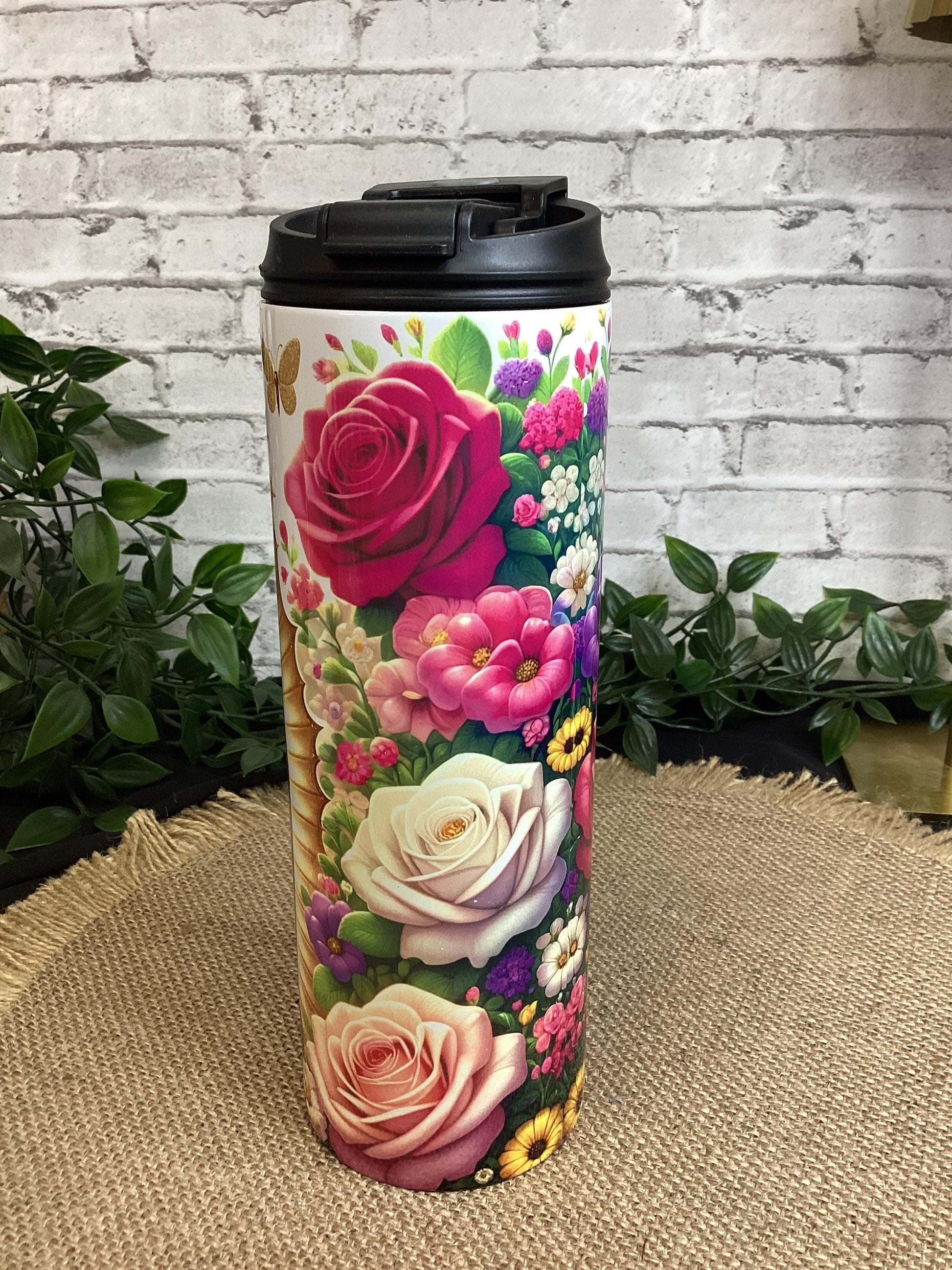 Virgen de Guadalupe Tumbler: 20 oz Insulated Stainless Steel