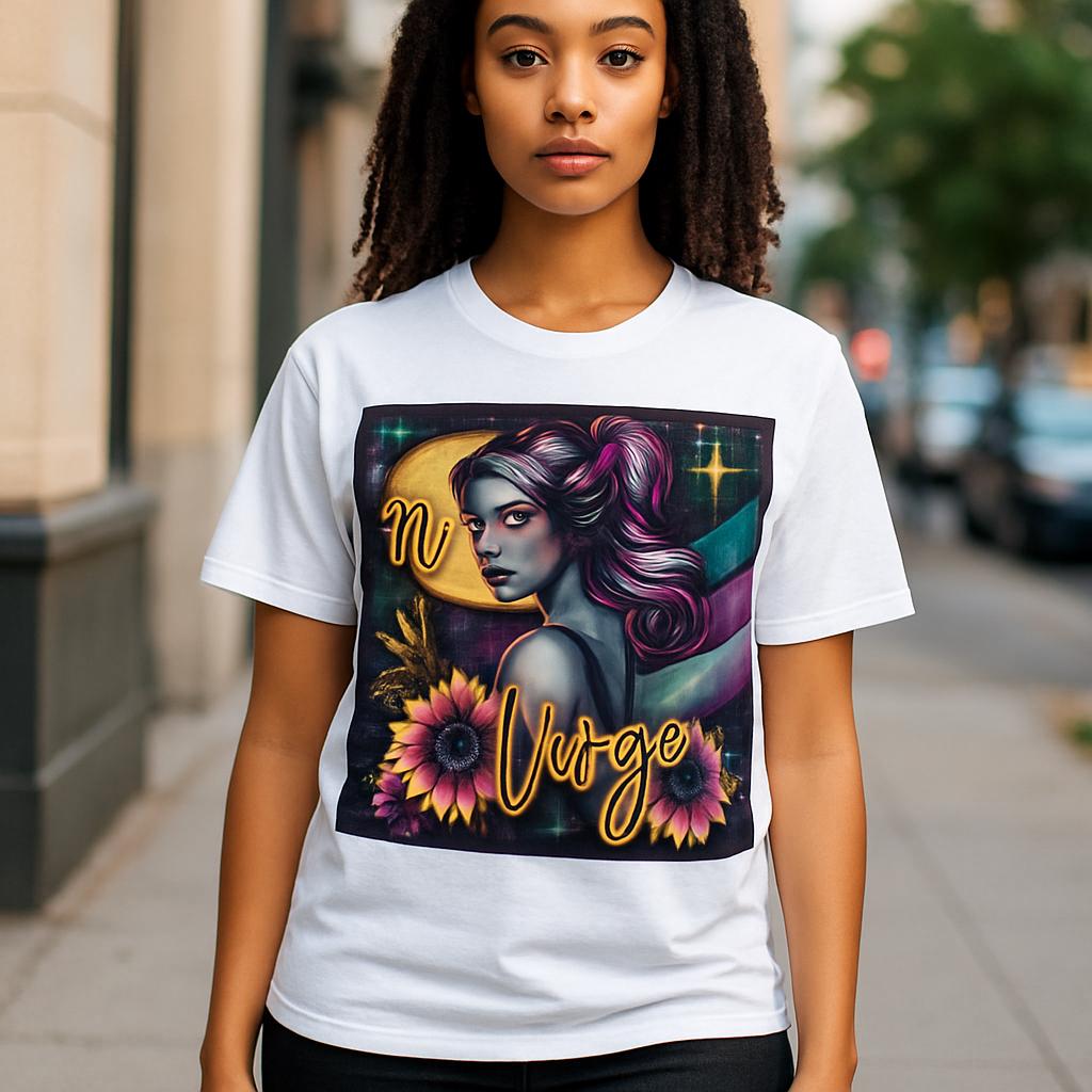 Virgo Zodiac Sign White t-shirt small size