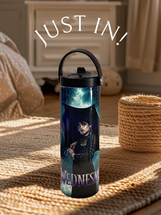 Wednesday Tumbler: Gothic Stainless Steel 20oz