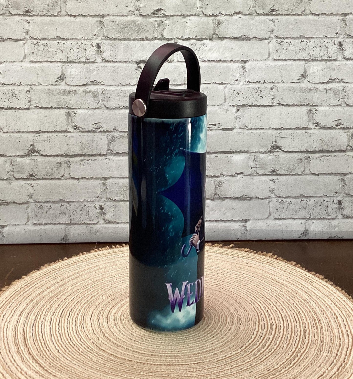 Wednesday Tumbler: Gothic Stainless Steel 20oz