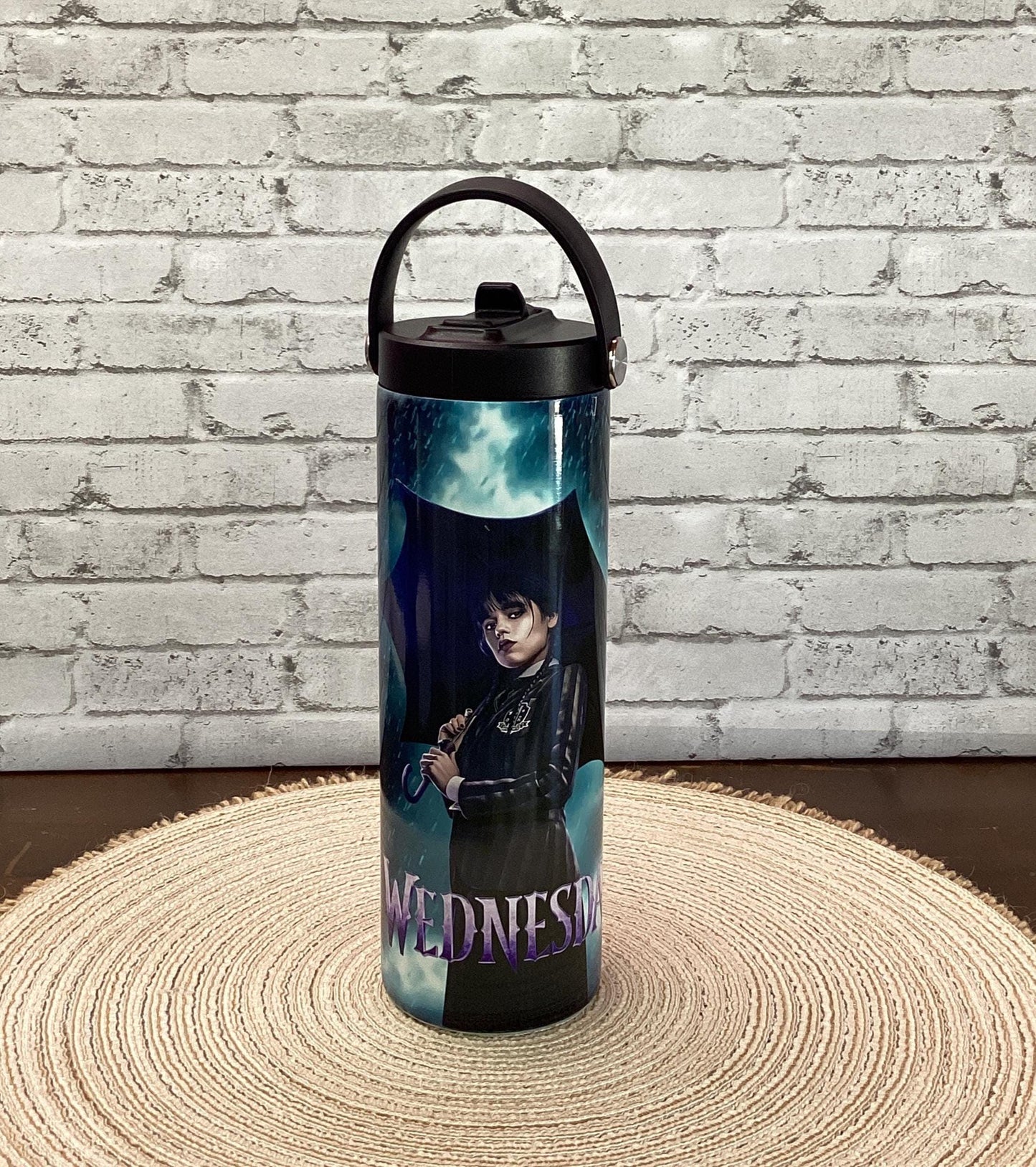 Wednesday Tumbler: Gothic Stainless Steel 20oz