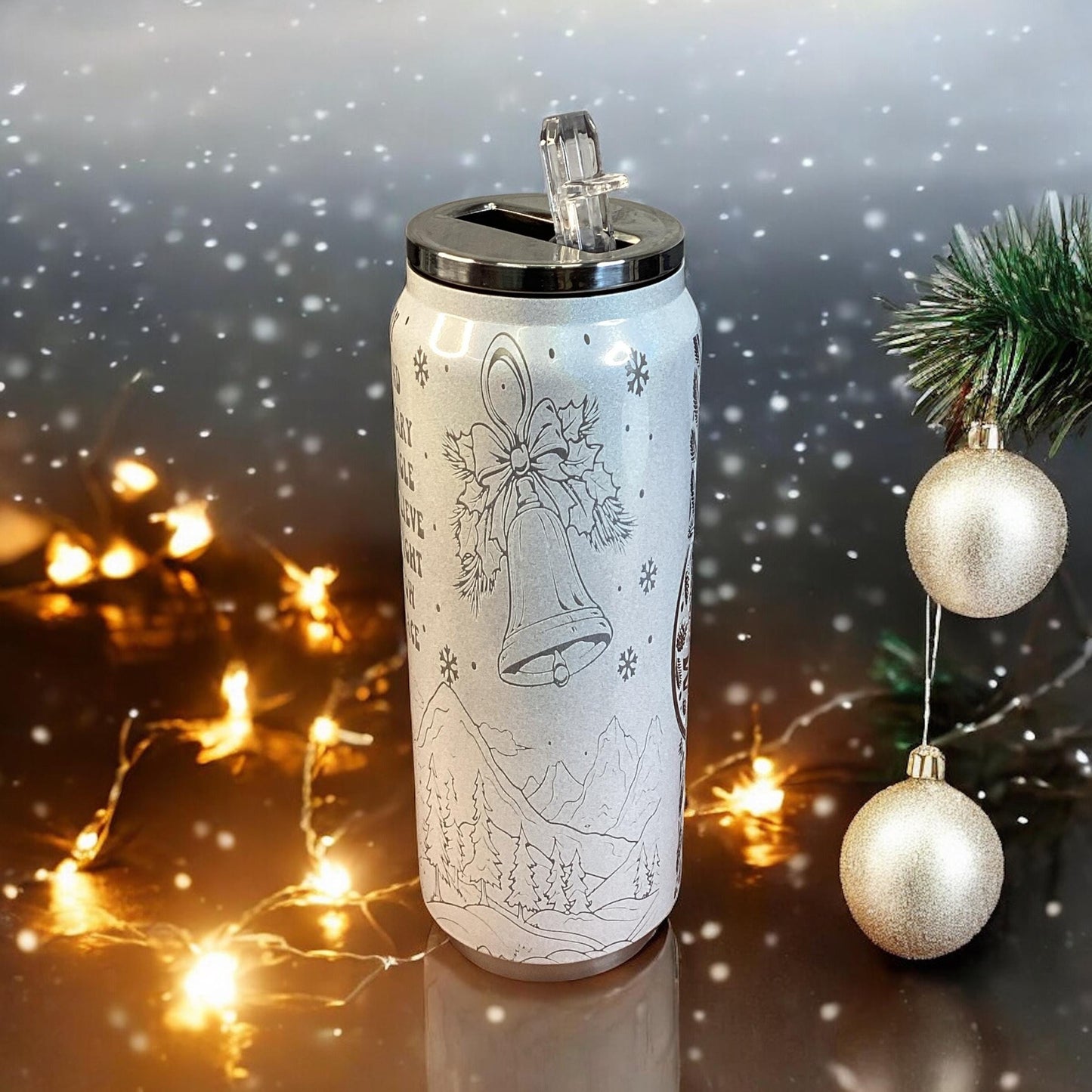 17oz tumbler Merry Christmas