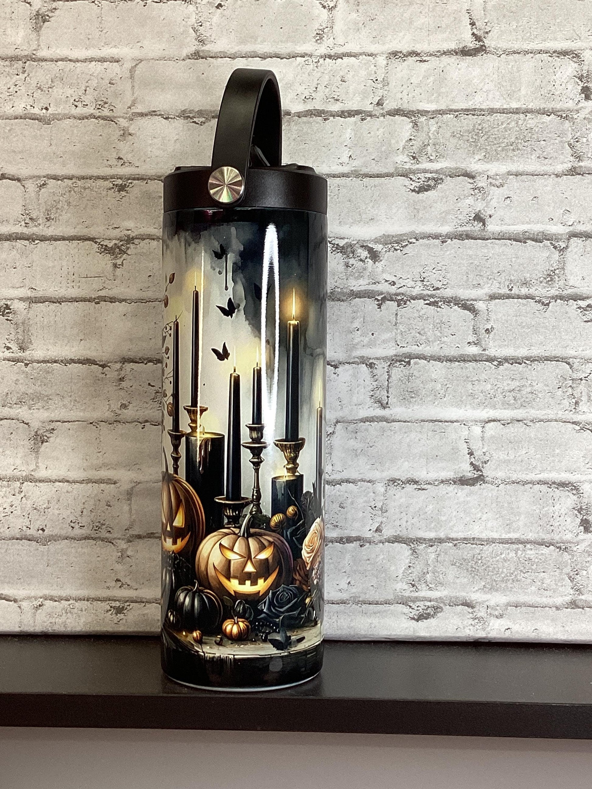 Halloween / fall 20oz stainless steel Tumbler
