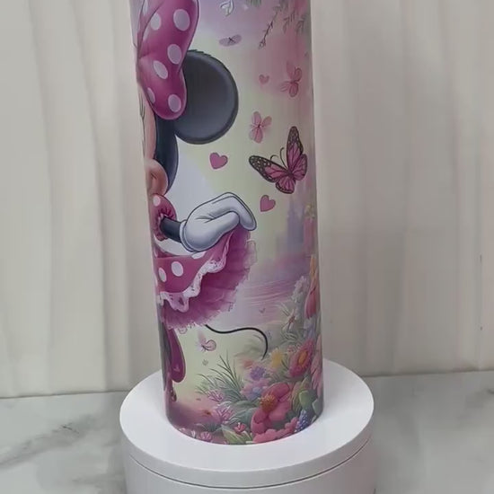 Pink Tumbler 20 oz - Pink Tumbler Minnie