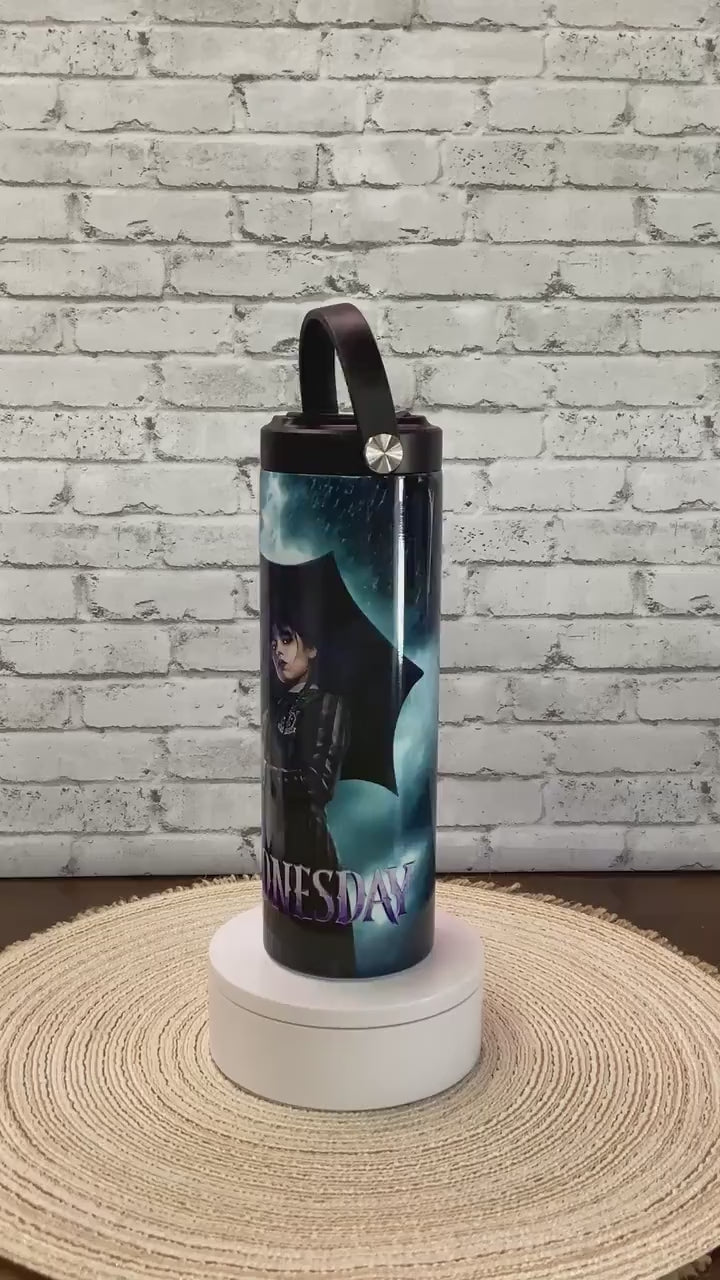 Wednesday  Tumbler: Gothic Stainless Steel 20oz