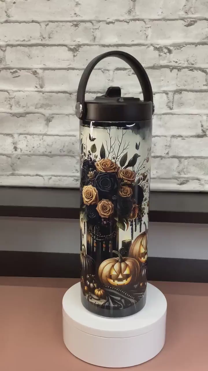 Halloween / fall  20oz stainless steel Tumbler